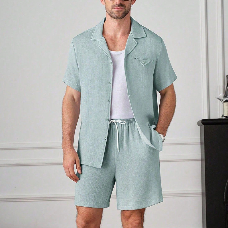 Men'S Fashion For 2026 - طقم رياضي صيفي رجالي غير رسمي