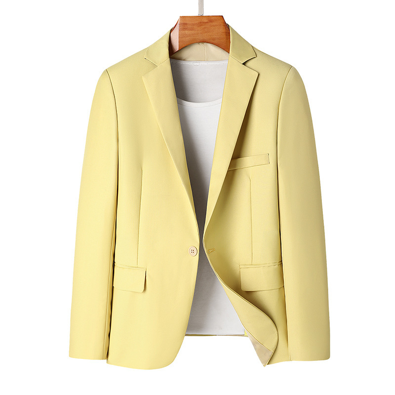 Men'S Fashion Young Professional - بدلة رجالية أنيقة على الطراز الأوروبي