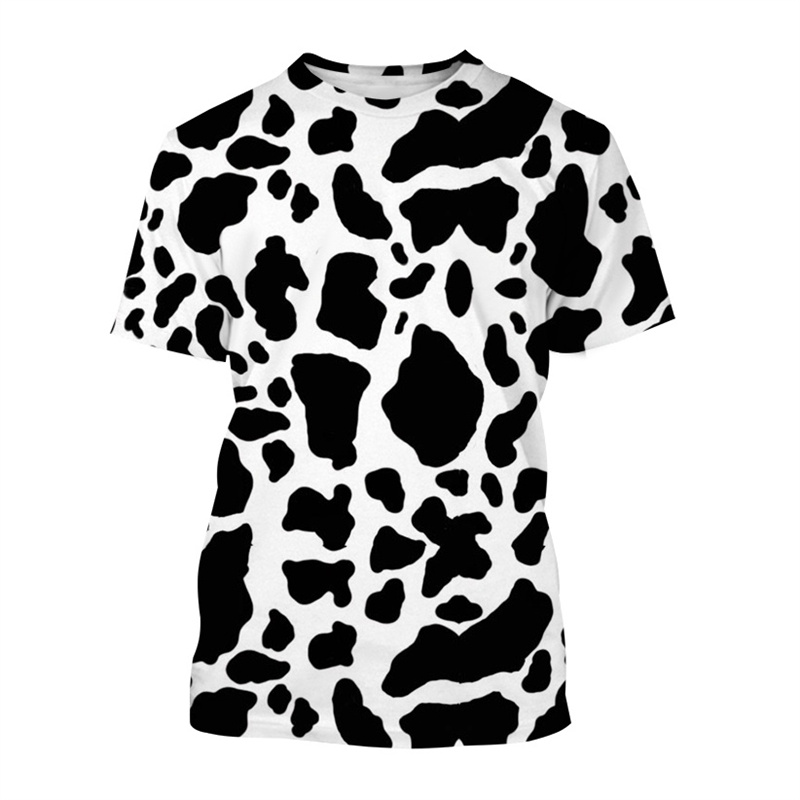 Men Fashion Kids - للجنسين ثلاثية الأبعاد الطباعة البقرة نمط