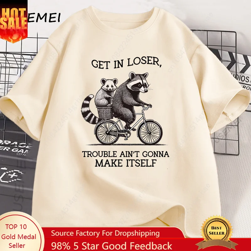 Graphic Tee Oversized - تي شيرت بطبعة 