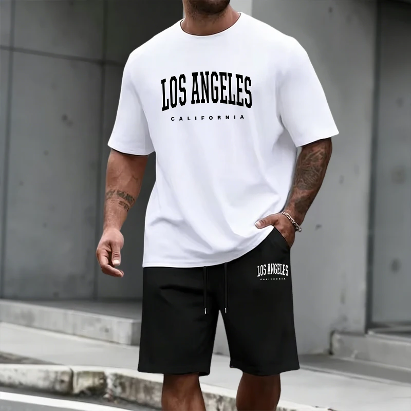 Mens Fashion Wear - طقم رياضي رجالي صيفي 2026: تي