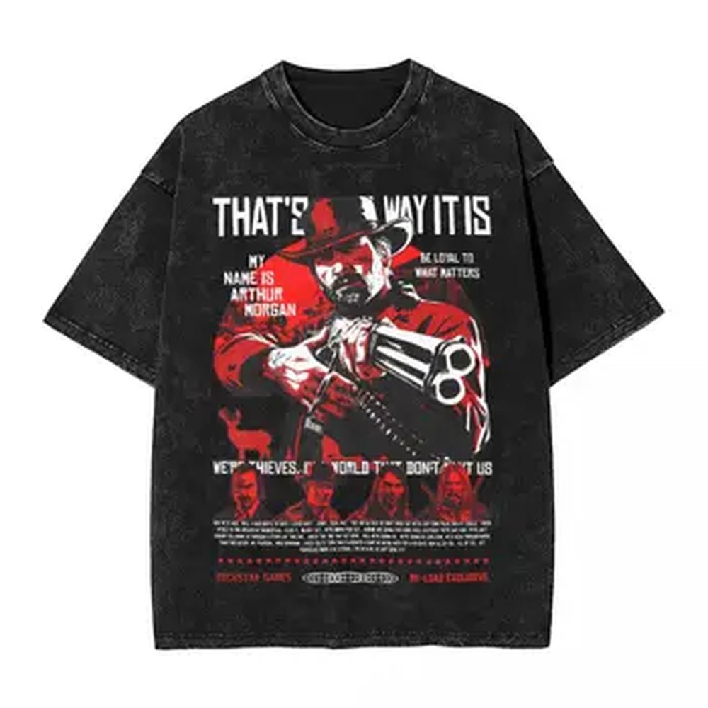 Graphic Tee Oversized - تي شيرت ريد ديد ريدمبشن 2