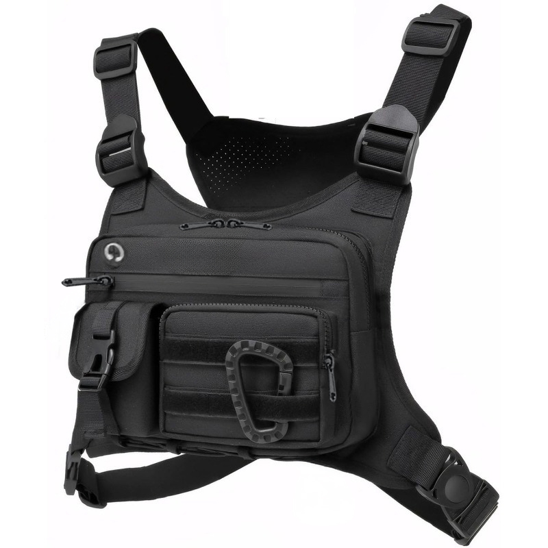 Tactical Vest Men - حقيبة صدر تكتيكية للرجال والنساء للأنشطة