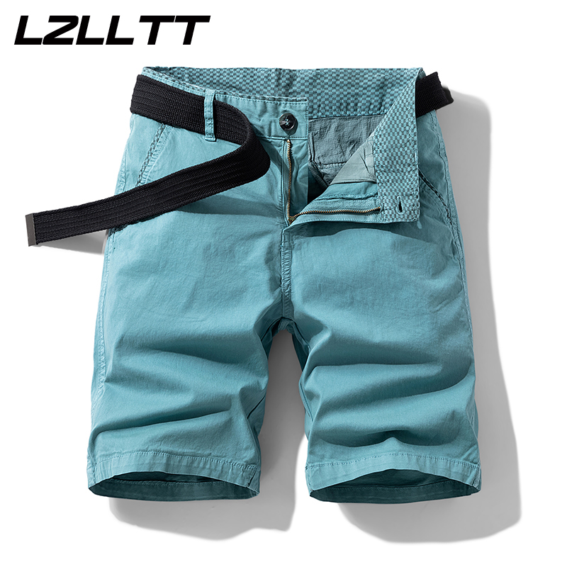 Mens Fashion Cargo Pants - شورت كارجو قطن رجالي ، برمودا