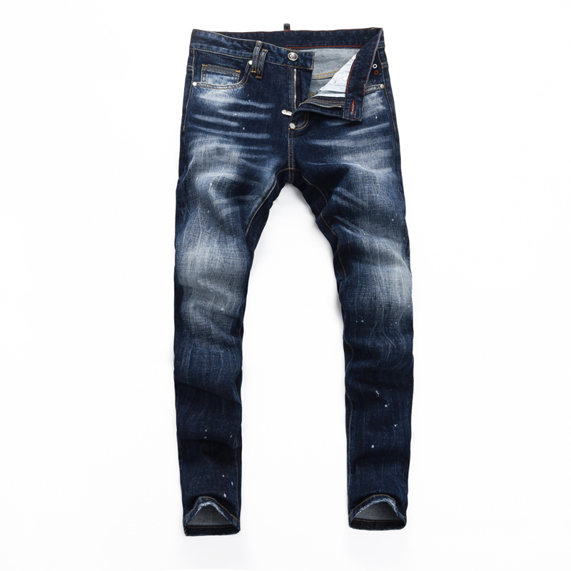 Jeans Shirt Fashion For Men - مصمم الموضة الجديدة الرجال الجينز التجاعيد