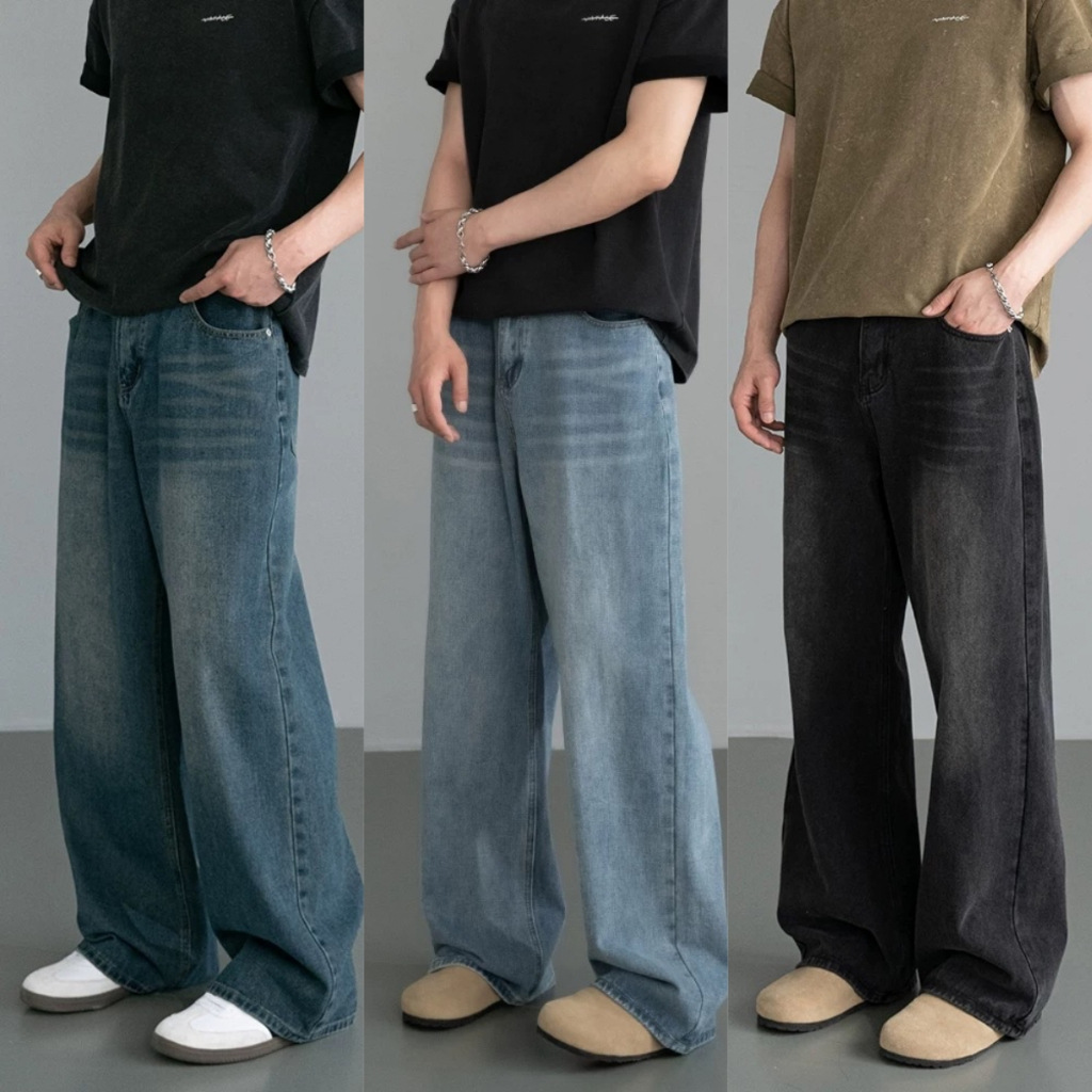 Men'S Fashion Nova Jeans - بنطلون جينز رجالي جديد للربيع والخريف،