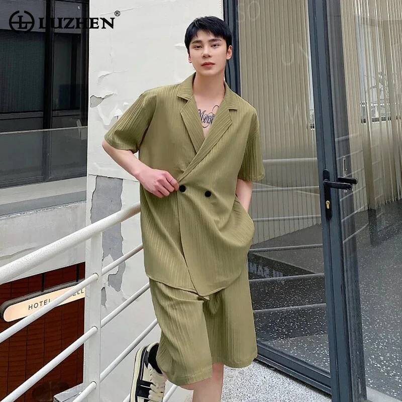 Men'S Fashion For 2026 - LUZHEN طقم رجالي أنيق صيفي 2026