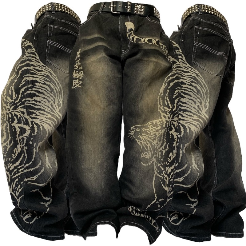 Men'S Fashion Nova Jeans - موضة جديدة لعام 2025 بنطال جينز