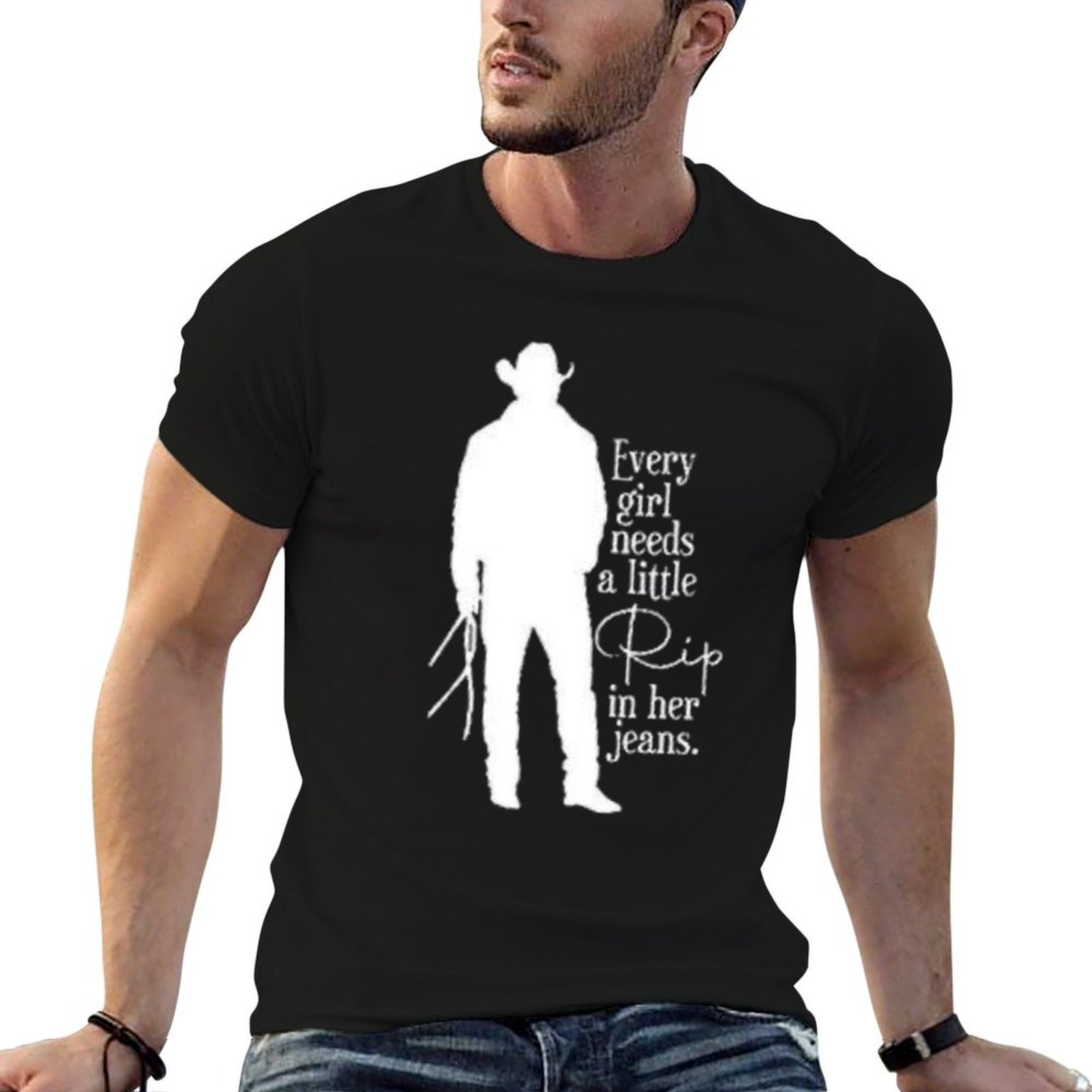 Jeans Shirt Fashion For Men - تحتاج كل فتاة إلى تي شيرت