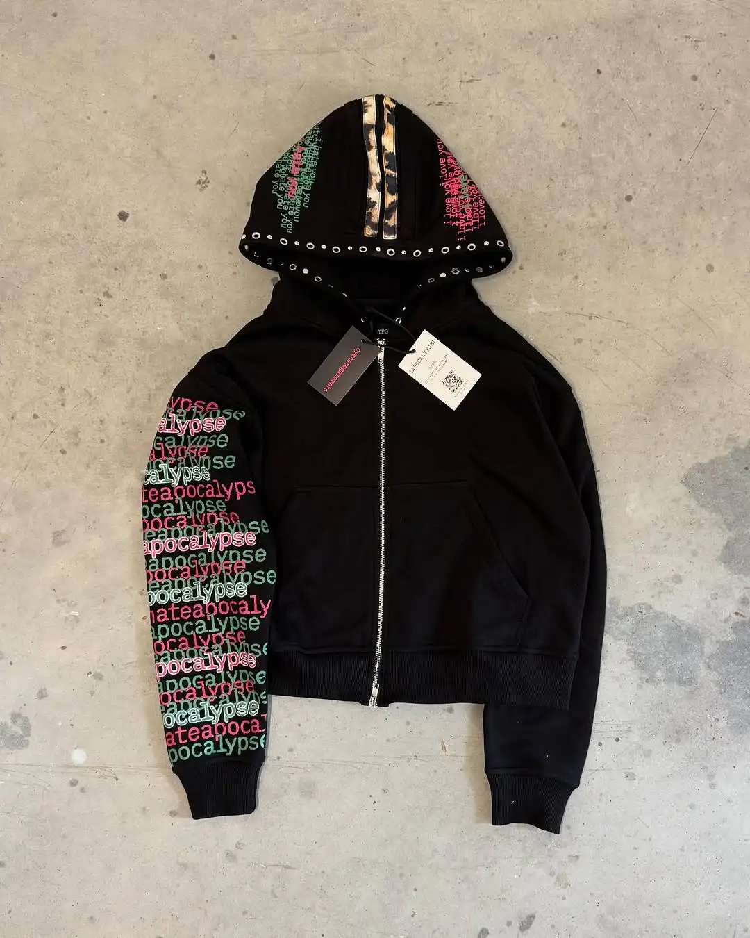 Mens Fashion Zip Up Hoodies - Eyehategarment الشارع موضة هوديي Harajuku موضة
