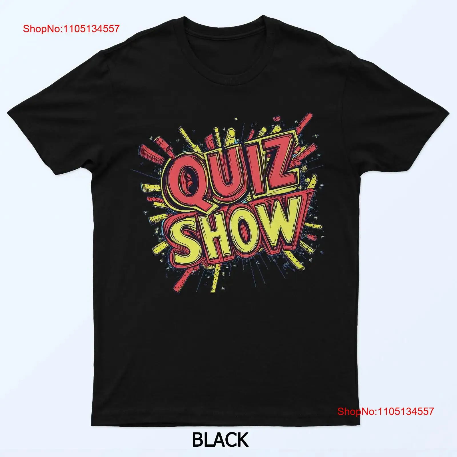 Men'S Fashion Quiz - تي شيرت مضحك Quiz Show Mania
