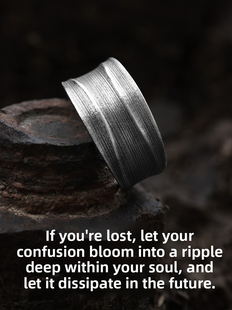 Men'S Fashion Rings - خاتم يينسو الأصلي عريض للرجال من