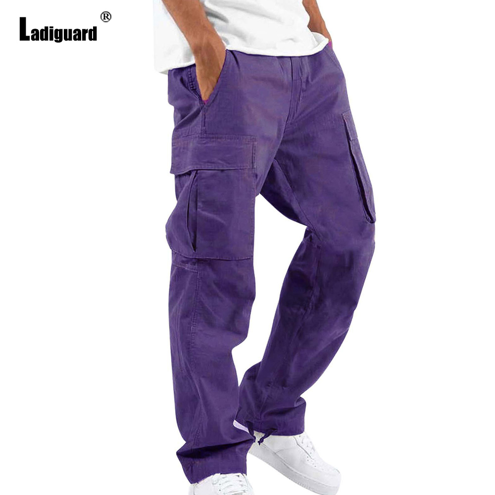 Mens Fashion Cargo Pants - حجم كبير 5xl بنطلون رجالي متعدد