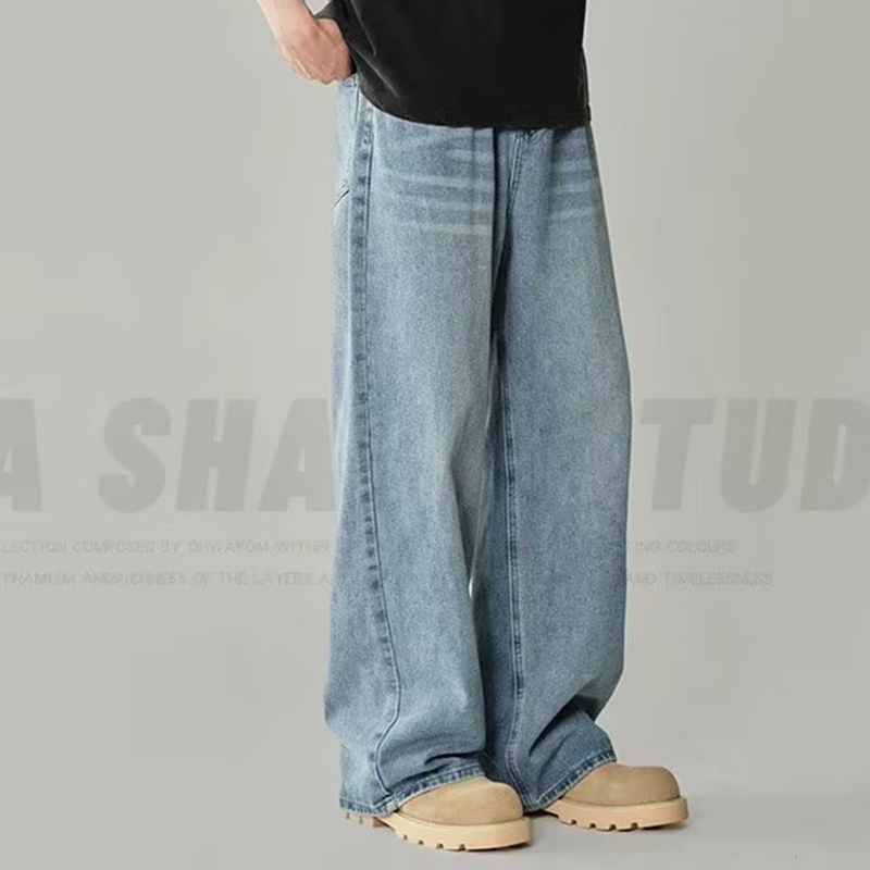 جينز رجالي واسع الساق بتصميم أ - مراجعة Men'S Fashion Nova Jeans وسعره