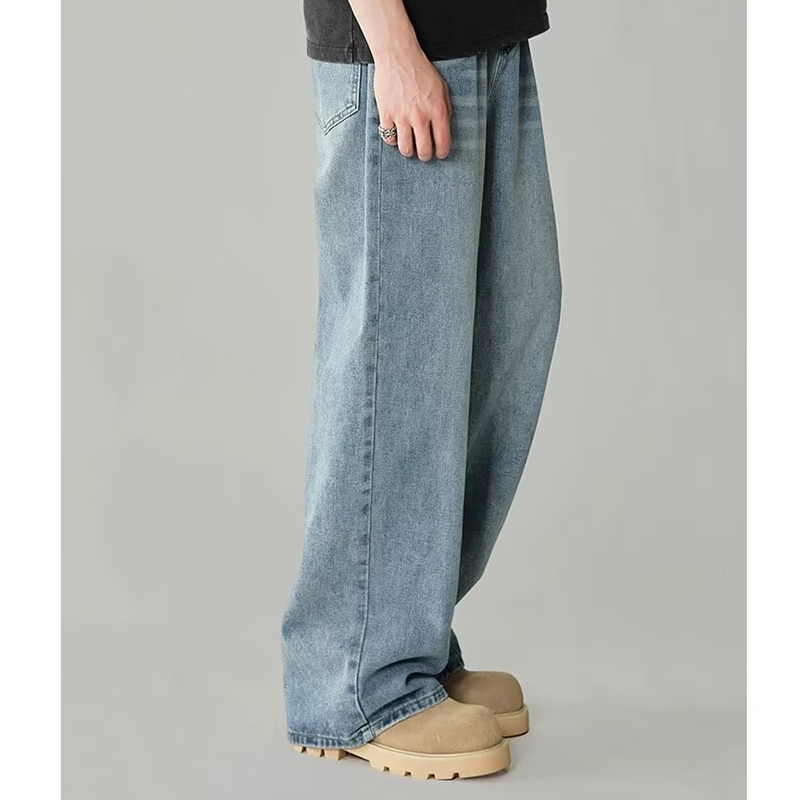 جينز رجالي واسع الساق بتصميم أ - مراجعة Men'S Fashion Nova Jeans وسعره