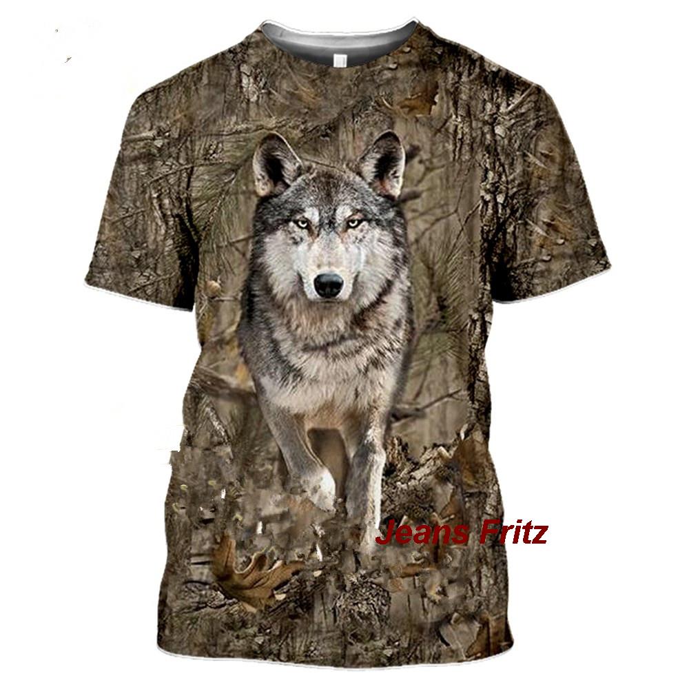 2023 التمويه الصيد الحيوانات ا - مراجعة Jeans Shirt Fashion For Men وسعره