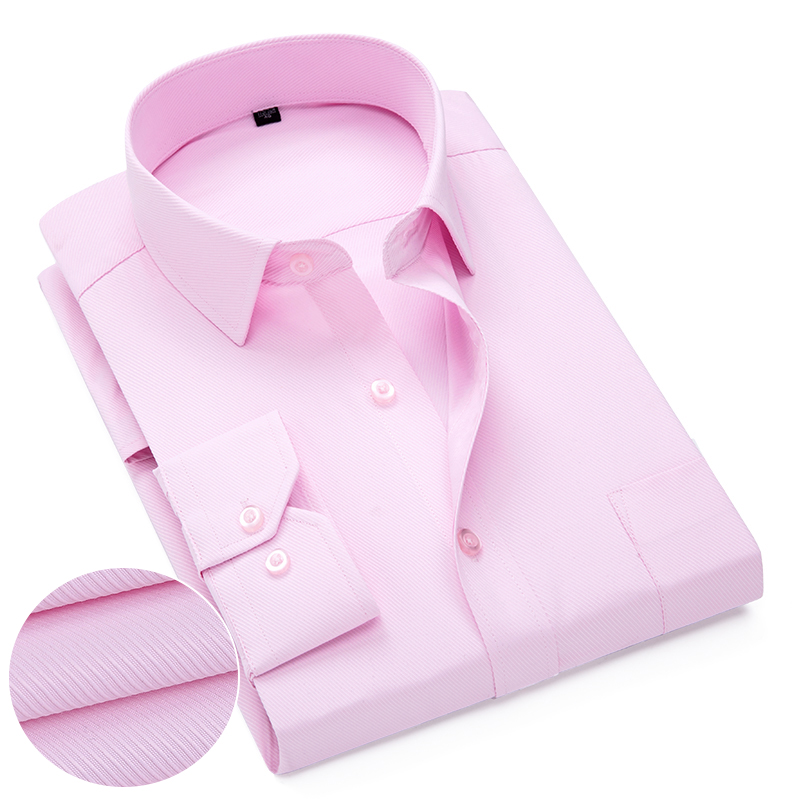الوردي الأبيض الأزرق حك الرجال - مراجعة Dress Shirt Non-Iron وسعره