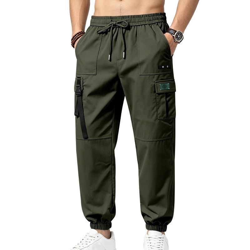 بنطلون رياضي رجالي جديد بتصميم - مراجعة Mens Fashion Cargo Pants وسعره