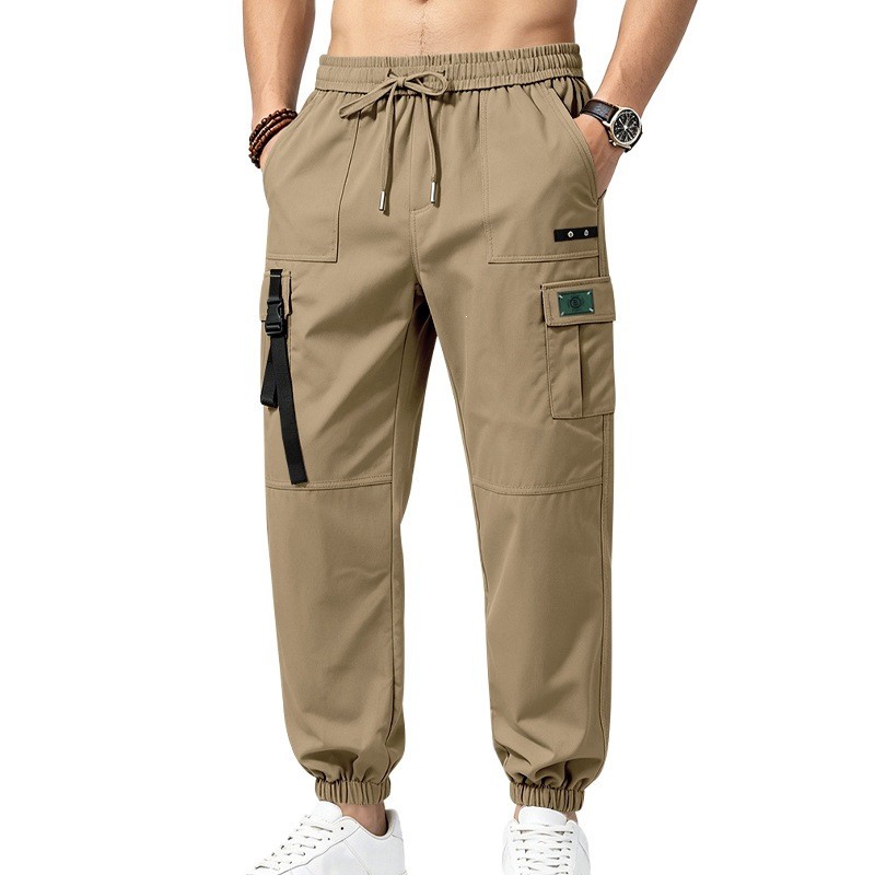 بنطلون رياضي رجالي جديد بتصميم - مراجعة Mens Fashion Cargo Pants وسعره