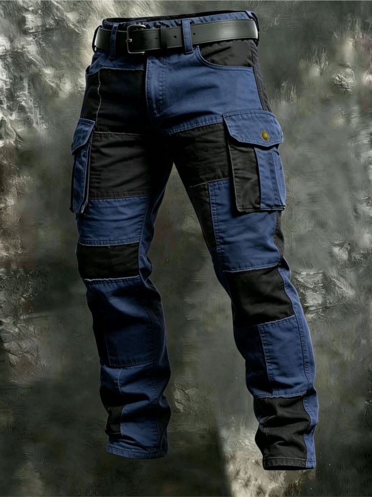 بنطلون كارجو رجالي قطني كاكي،  - مراجعة Mens Fashion Cargo Pants وسعره