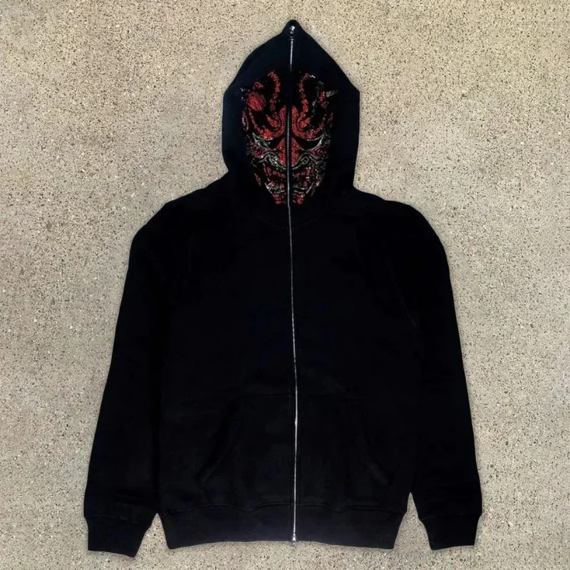 النساء الرجال Y2K موضة هوديي ر - مراجعة Mens Fashion Zip Up Hoodies وسعره