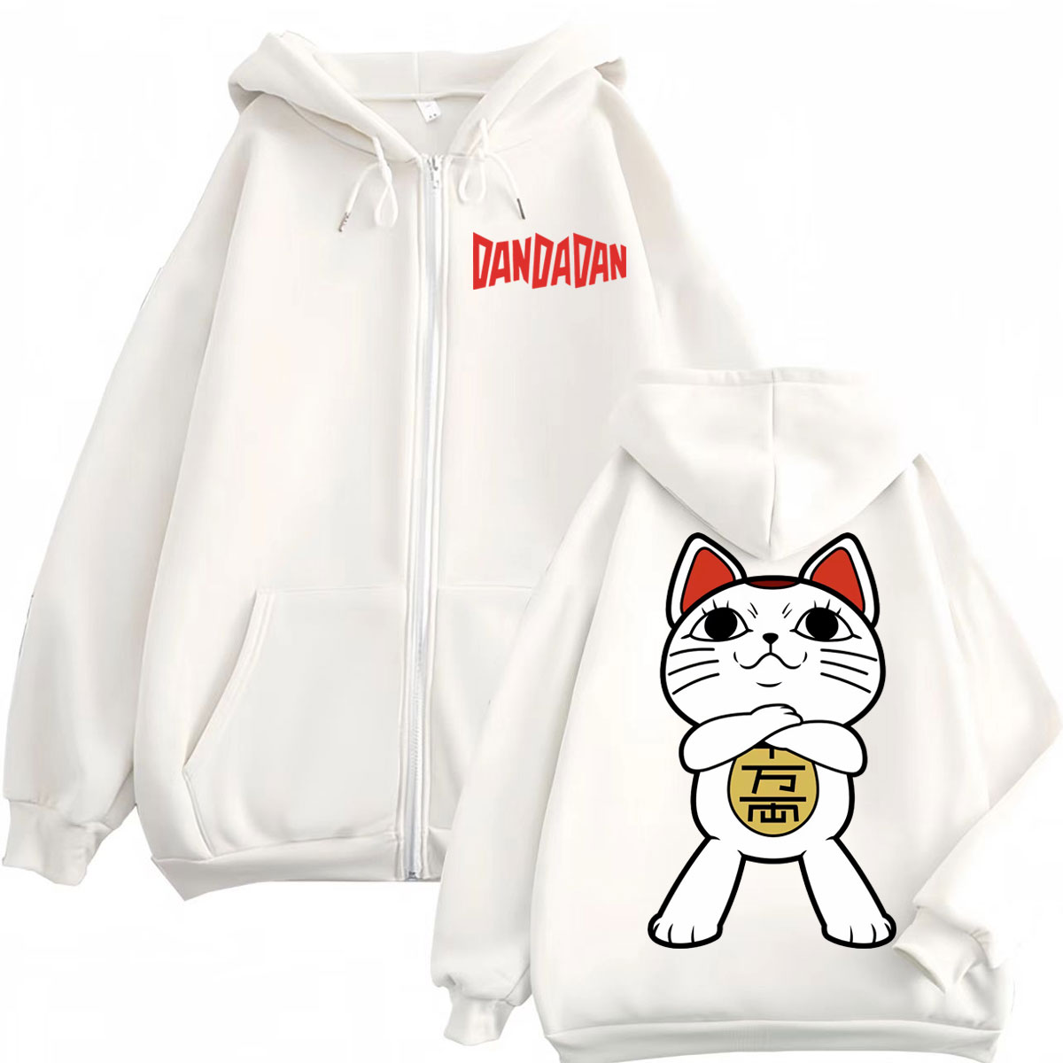 أنيمي Dandadan توربو الجدة الج - مراجعة Mens Fashion Zip Up Hoodies وسعره