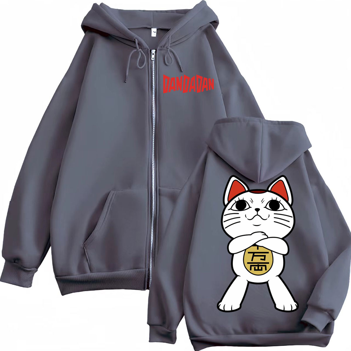 أنيمي Dandadan توربو الجدة الج - مراجعة Mens Fashion Zip Up Hoodies وسعره