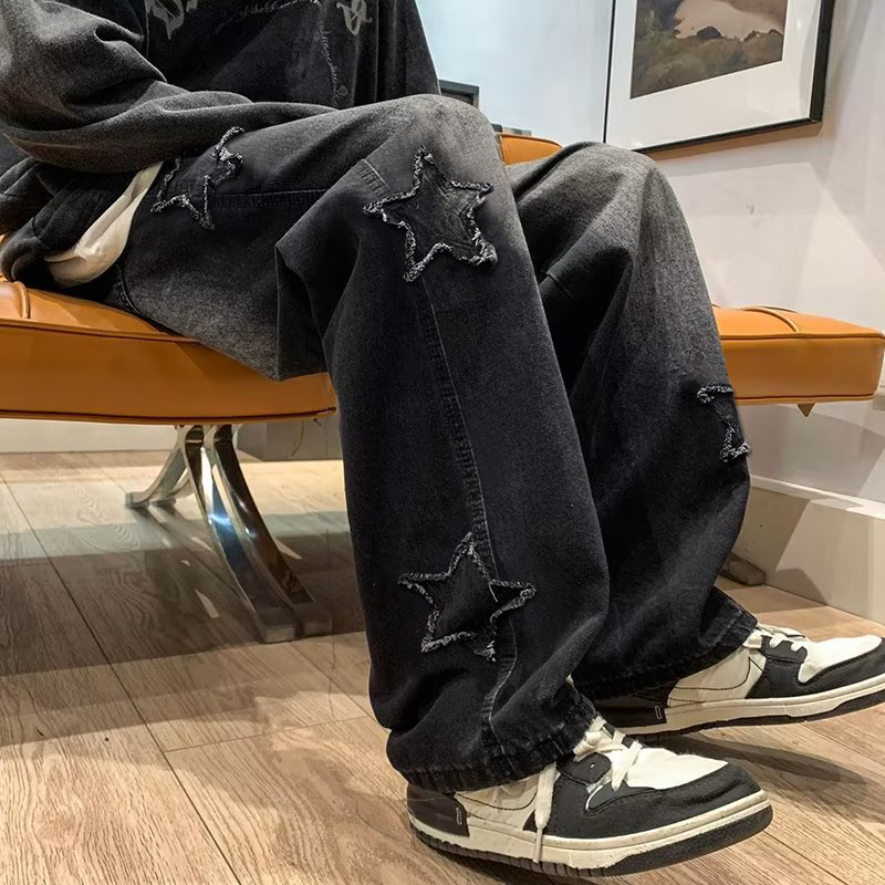 جديد الرجال ستار المطرزة موضة  - مراجعة Men'S Fashion Nova Jeans وسعره