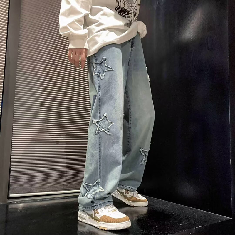 جديد الرجال ستار المطرزة موضة  - مراجعة Men'S Fashion Nova Jeans وسعره