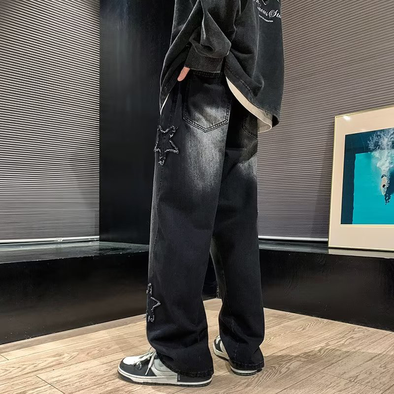 جديد الرجال ستار المطرزة موضة  - مراجعة Men'S Fashion Nova Jeans وسعره