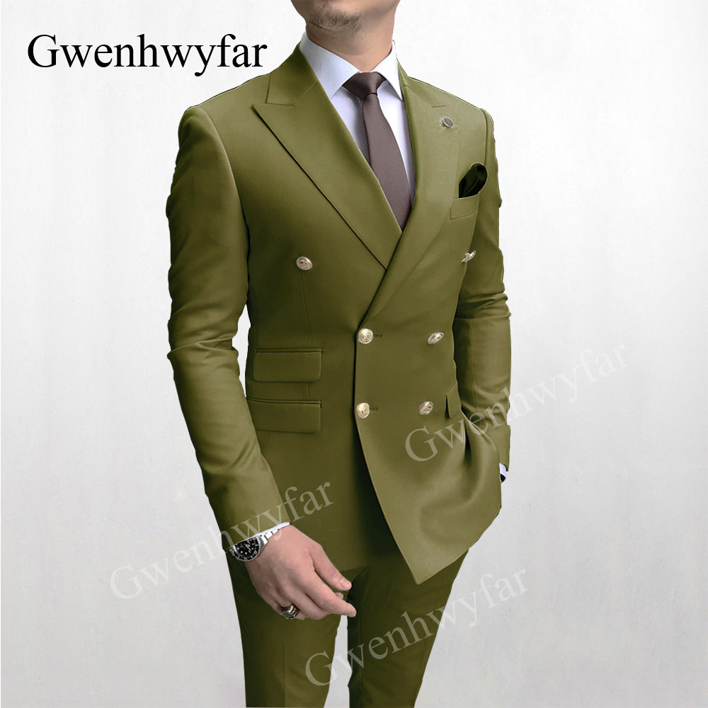 Gwenhwyfar-بدلة مزدوجة الصدر ل - مراجعة Men'S Dress Pants Fashion وسعره
