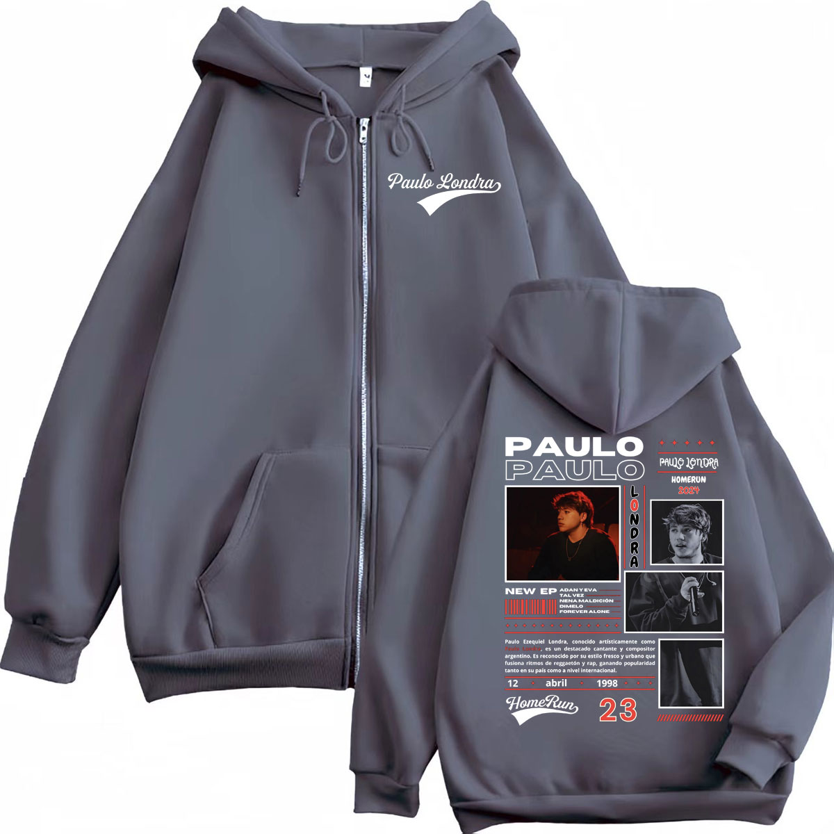 مغني الراب باولو لوندرا ألبوم  - مراجعة Mens Fashion Zip Up Hoodies وسعره