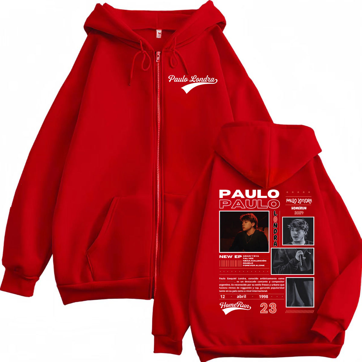 مغني الراب باولو لوندرا ألبوم  - مراجعة Mens Fashion Zip Up Hoodies وسعره