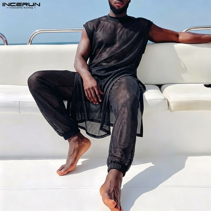 طقم رجالي من INCERUN مكون من ق - مراجعة Men'S Fashion For 2026 وسعره