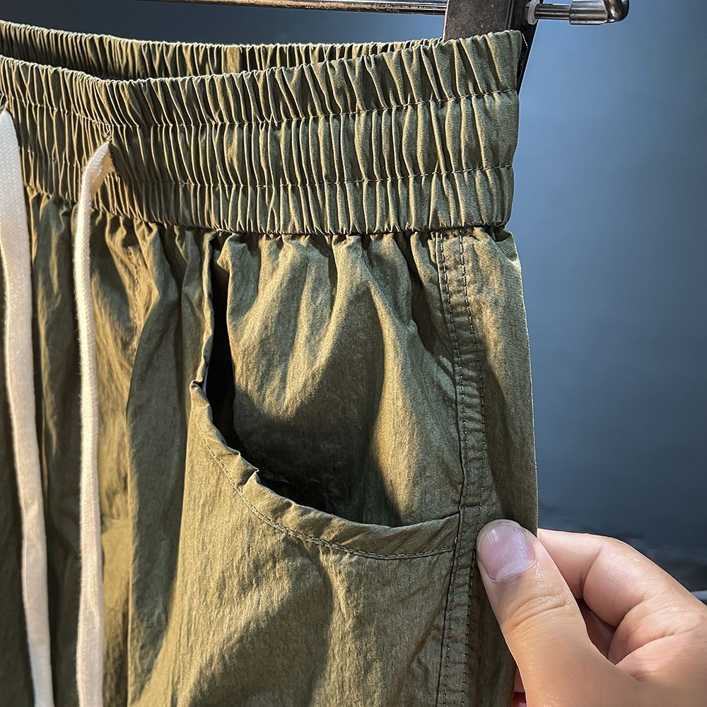 شورت برمودا البضائع الرجالي ال - مراجعة Mens Fashion Cargo Pants وسعره