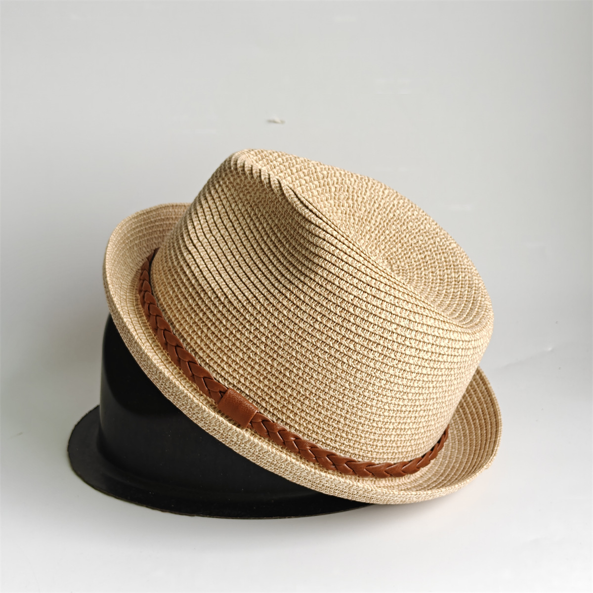 قبعة فيدورا صيفية من القش للحم - مراجعة Men'S Fashion With Hat وسعره