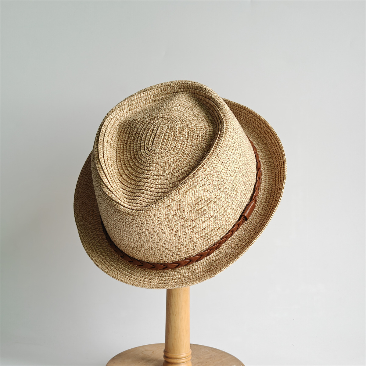 قبعة فيدورا صيفية من القش للحم - مراجعة Men'S Fashion With Hat وسعره