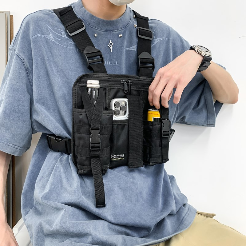 الهيب هوب الشارع الشهير الرجال - مراجعة Tactical Vest Men وسعره