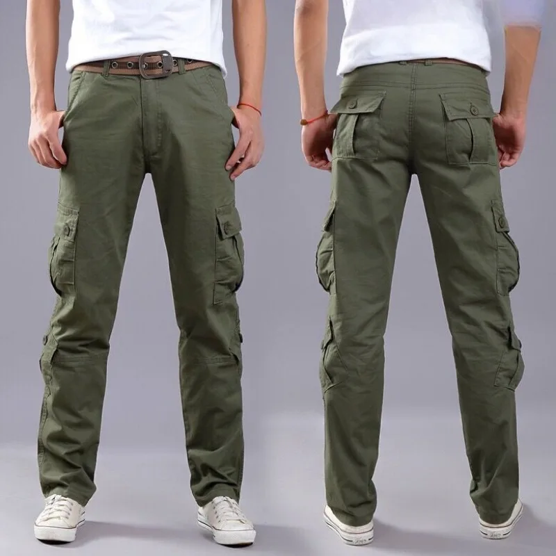 المشي لمسافات طويلة السراويل ا - مراجعة Mens Fashion Cargo Pants وسعره