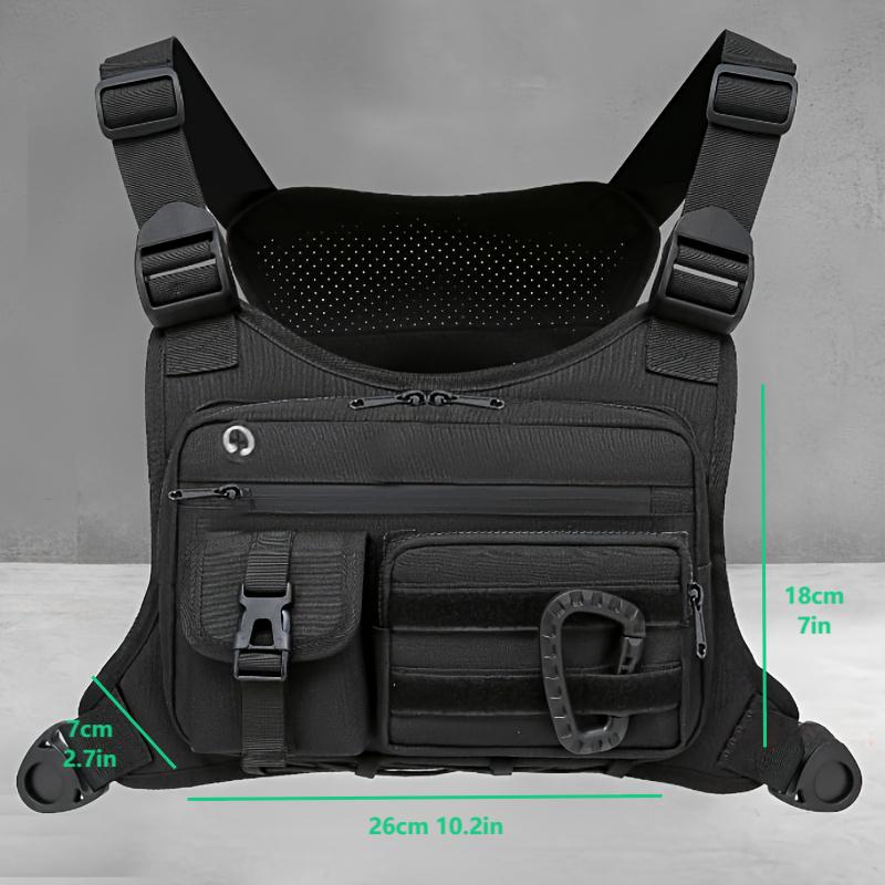 حقيبة صدر تكتيكية للرجال والنس - مراجعة Tactical Vest Men وسعره