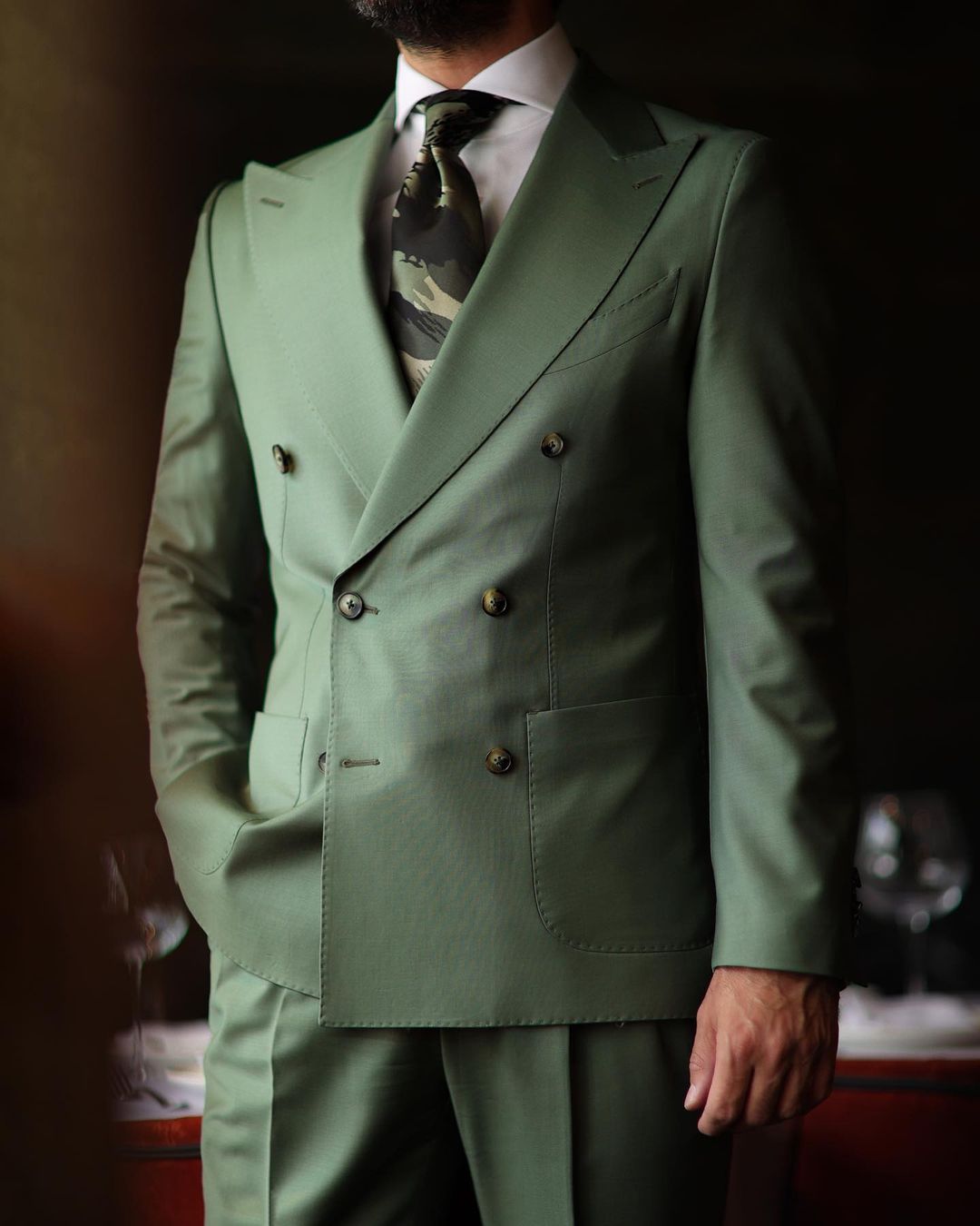 أزياء الرجال الدعاوى 2 قطع مزد - مراجعة Mens Fashion Trajes وسعره