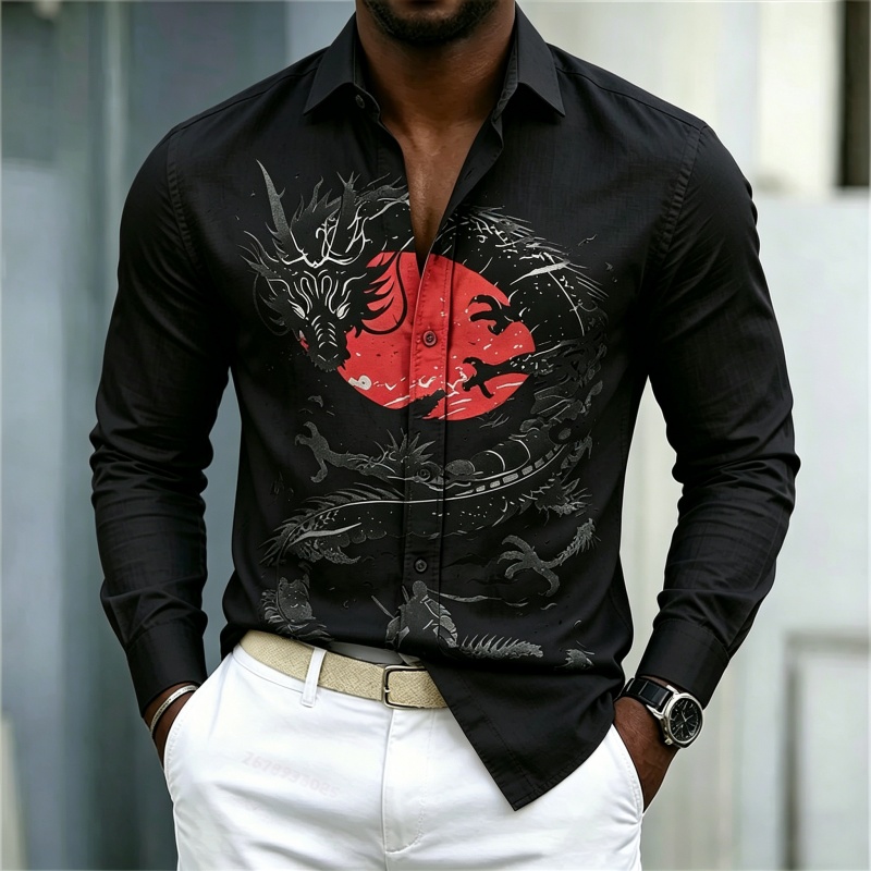 قميص رجالي جديد لعام 2026 بنمط - مراجعة Mens Fashion Wear وسعره