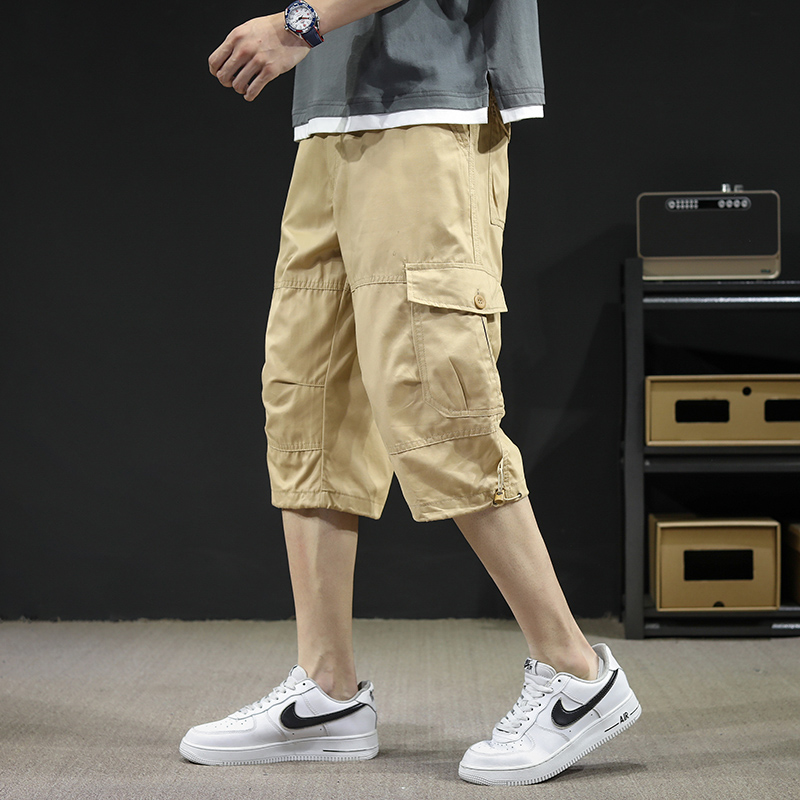 شورت كارجو رجالي جديد لصيف هذا - مراجعة Mens Fashion Cargo Pants وسعره