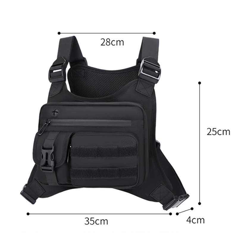 حقيبة صدرية تكتيكية للرجال مقا - مراجعة Tactical Vest Men وسعره