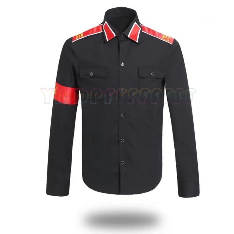 قميص مايكل جاكسون المضاد للحرب - مراجعة Military Shirt Men وسعره
