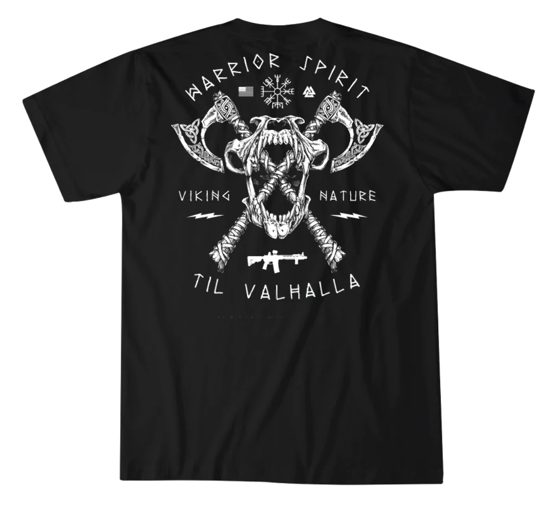 تي شيرت Til Valhalla Vi King W - مراجعة Military Shirt Men وسعره