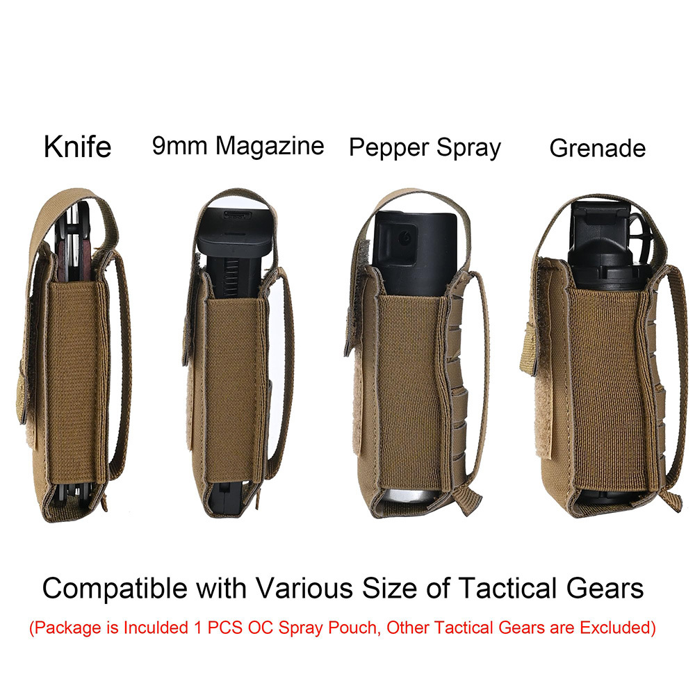حقيبة بخاخ فلفل OC من الرخوة ا - مراجعة Tactical Vest Men وسعره