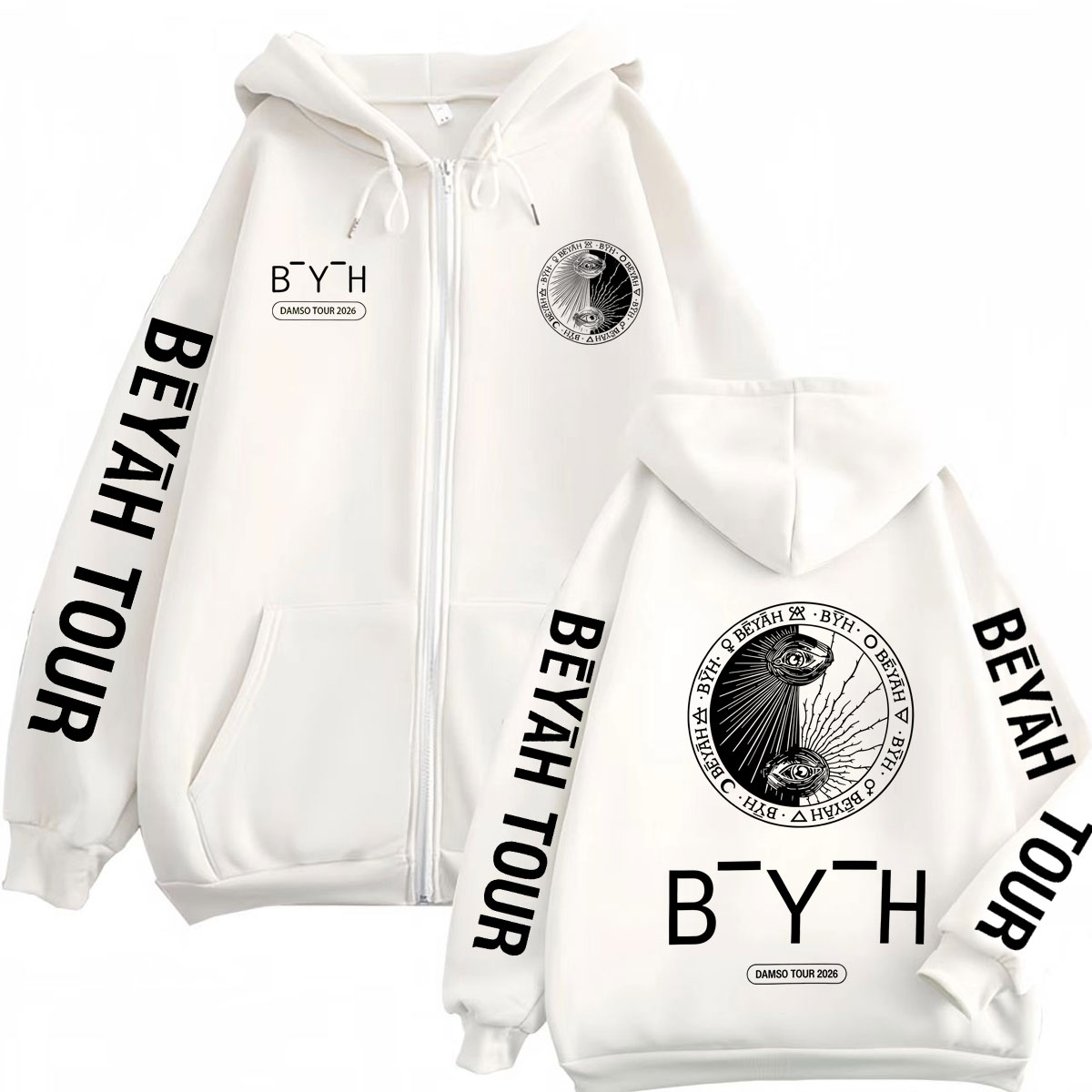 هودي بسحاب من مجموعة دامسو بيا - مراجعة Mens Fashion Zip Up Hoodies وسعره