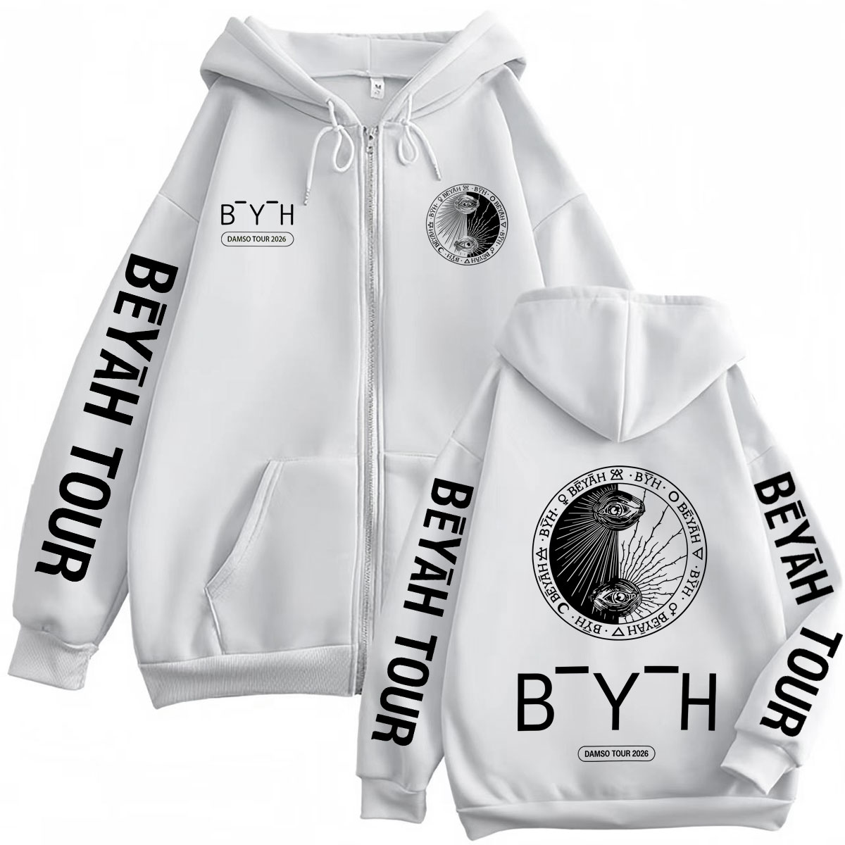 هودي بسحاب من مجموعة دامسو بيا - مراجعة Mens Fashion Zip Up Hoodies وسعره