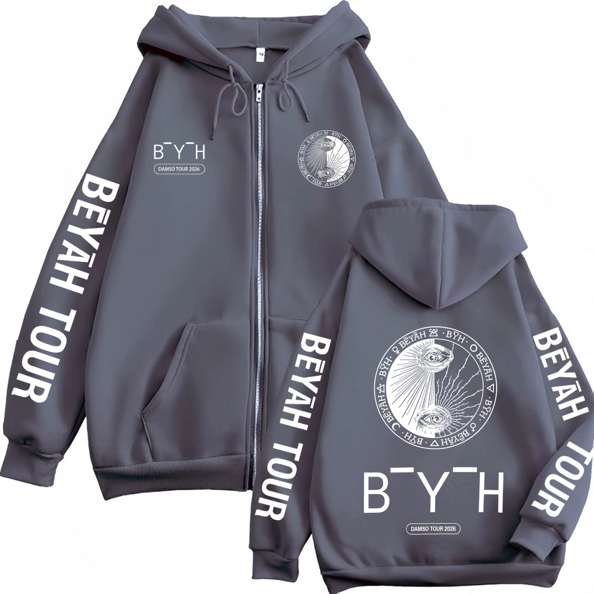 هودي بسحاب من مجموعة دامسو بيا - مراجعة Mens Fashion Zip Up Hoodies وسعره